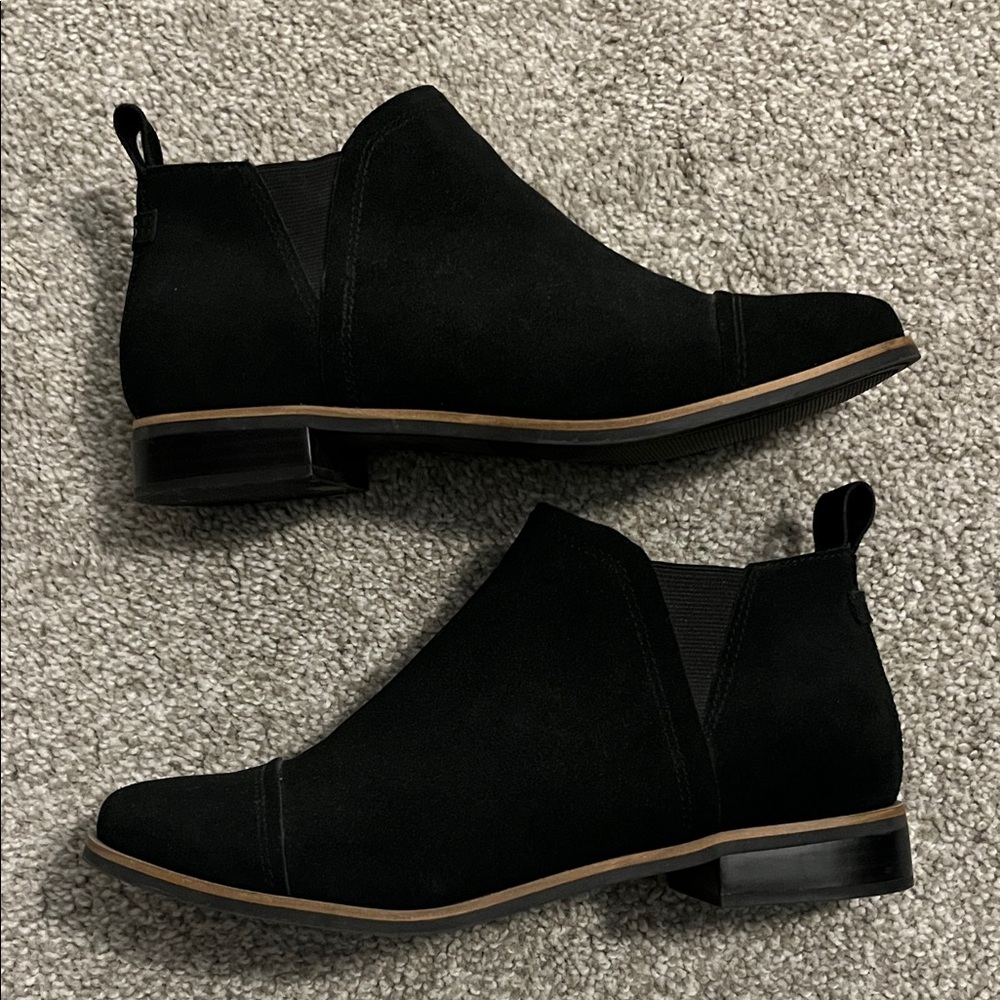 Toms Black Ankle Boots